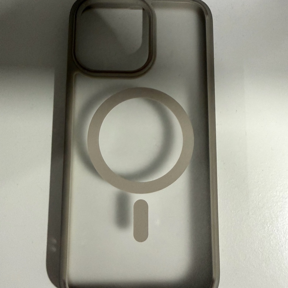 Transparent Phone Case with MagSafe Compatibility